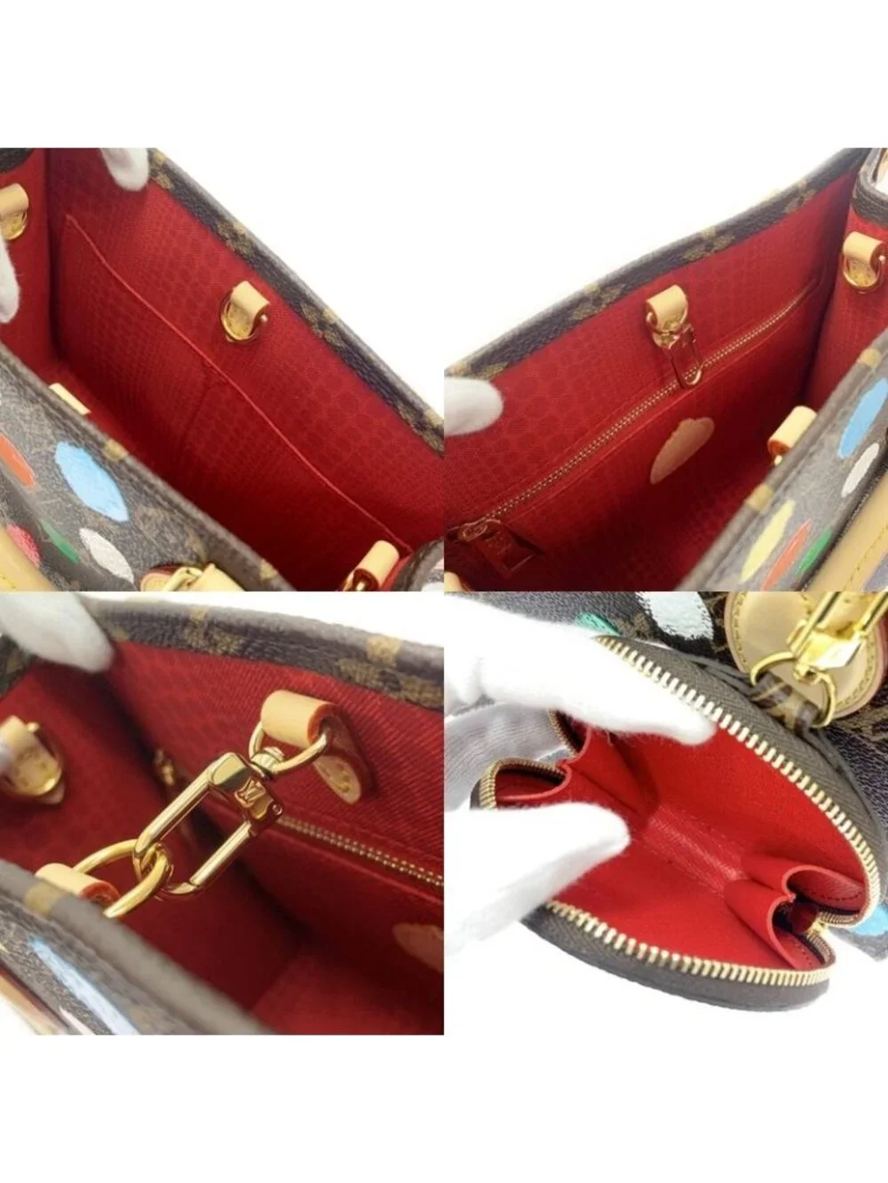 Louis Vuitton Monogram On The Go PM Yayoi Kusama
